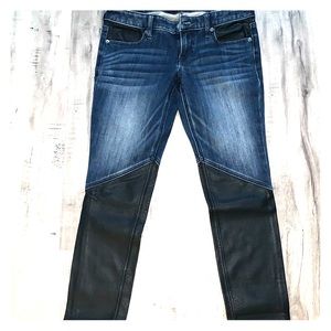 Express legging jeans stretch low rise